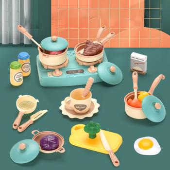 360Home Simulation Kinderküche Spielzeugset Kochset KüchePaketgröße: 70.5cm*48.5cm*67cm  Sofortiger Rauch nach Zugabe von Wasser für ein realistischeres Kocherlebnis.  Drei  Batterien für Gasbrenner zum Einschalten und Spielen.  Zart polierte Oberfläche u